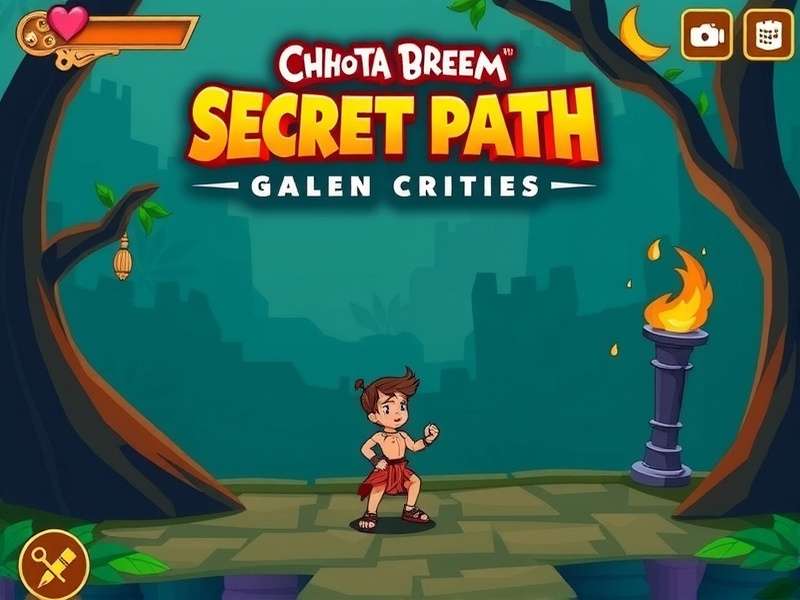 Chhota Bheem Secret Path Game Screenshot